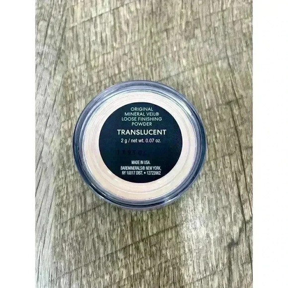 BareMinerals Original Mineral Veil Finishing Powder Translucent Mini Travel Size - Picture 3 of 4